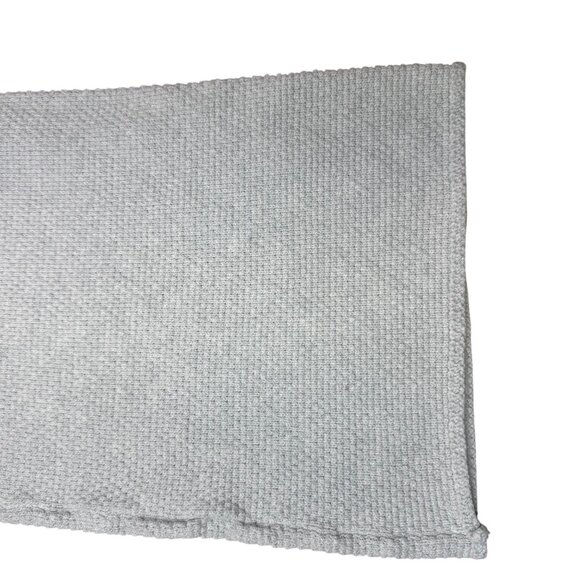 Free People Beach Hailee Heather Light Gray Waffle Knit Set Women's size Lg - Picture 13 of 14